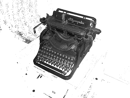 Eine Schreibmaschine Friedrich A. Kittlers